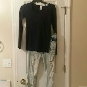 Juniors Top and Jeans (Set)
